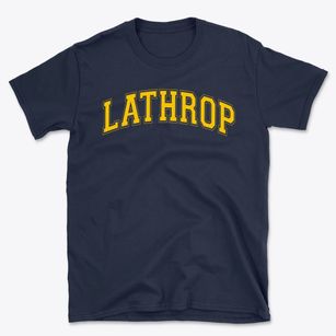 Lathrop High School Varsity Arch Basic T-Shirt