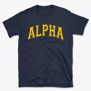 Alpha Charter Varsity Arch Basic T-Shirt