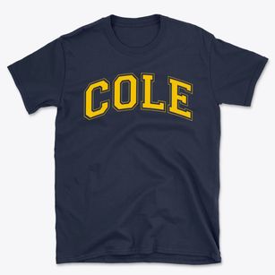 Cole Middle School Varsity Arch Basic T-Shirt