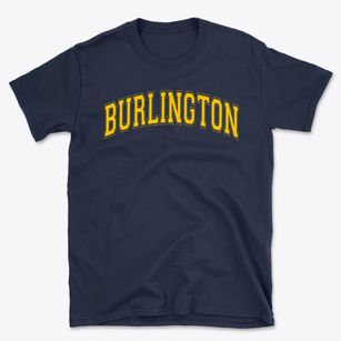 Burlington Middle School Varsity Arch Basic T-Shirt