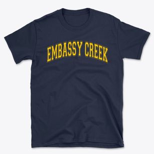 Embassy Creek Elementary School Varsity Arch Basic T-Shirt