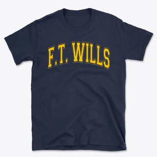F.t. Wills High School Varsity Arch Basic T-Shirt