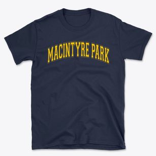 Macintyre Park Middle School Varsity Arch Basic T-Shirt