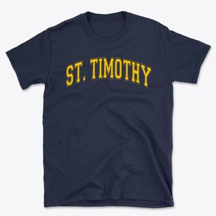 St. Timothy Varsity Arch Basic T-Shirt