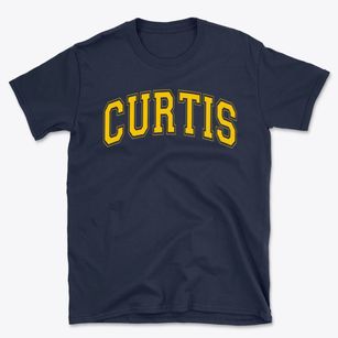 Curtis Elementary School Varsity Arch Basic T-Shirt