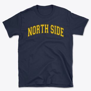North Side Middle School Varsity Arch Basic T-Shirt