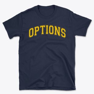 Options Charter School Varsity Arch Basic T-Shirt