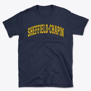 Sheffield-chapin High School Varsity Arch Basic T-Shirt