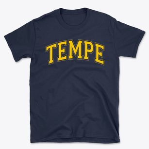 Tempe Montessori School Varsity Arch Basic T-Shirt