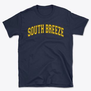 South Breeze Elementary School Varsity Arch Basic T-Shirt