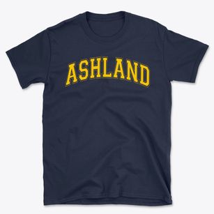 Ashland Day Treatment Center Varsity Arch Basic T-Shirt
