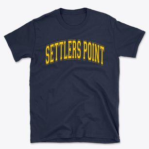 Settlers Point Elementary School Varsity Arch Basic T-Shirt