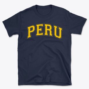 Peru Elementary School Varsity Arch Basic T-Shirt