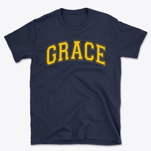 Grace Christian School Varsity Arch Basic T-Shirt