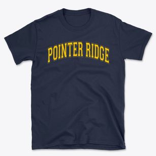 Pointer Ridge Elementary School Varsity Arch Basic T-Shirt
