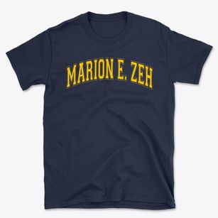 Marion E. Zeh Elementary School Varsity Arch Basic T-Shirt