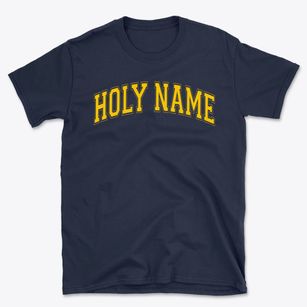 Holy Name Parish Varsity Arch Basic T-Shirt