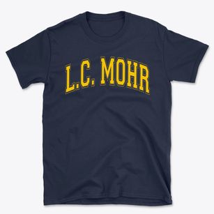 L.c. Mohr High School Varsity Arch Basic T-Shirt