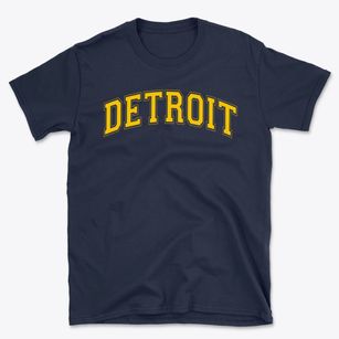 Detroit Community High School Varsity Arch Basic T-Shirt