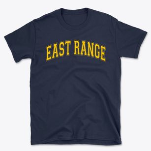 East Range Secondary Technical Center Varsity Arch Basic T-Shirt