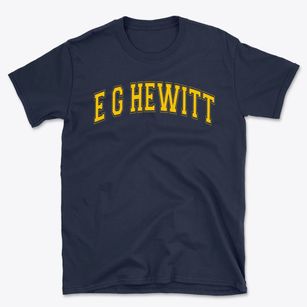 E G Hewitt Intermediate School Varsity Arch Basic T-Shirt