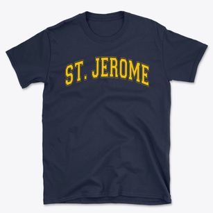 Saint Jerome School Varsity Arch Basic T-Shirt