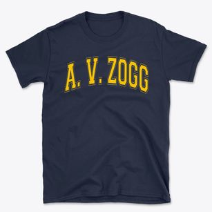 A. V. Zogg Middle School Varsity Arch Basic T-Shirt