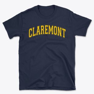 Claremont Elementary School Varsity Arch Basic T-Shirt