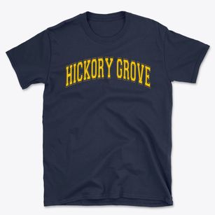 Hickory Grove Baptist Home School Ministry Varsity Arch Basic T-Shirt