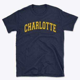Charlotte Secondary School Varsity Arch Basic T-Shirt