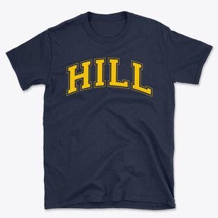 Hill Middle School Varsity Arch Basic T-Shirt