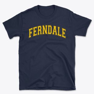 Ferndale Middle School Varsity Arch Basic T-Shirt