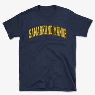 Samarkand Manor Varsity Arch Basic T-Shirt