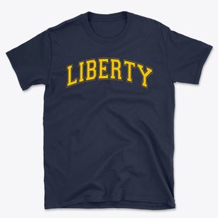 Liberty Elementary School Varsity Arch Basic T-Shirt