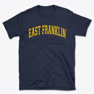 East Franklin Elementary School Varsity Arch Basic T-Shirt