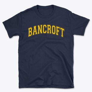 Bancroft Elementary School Varsity Arch Basic T-Shirt