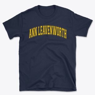 Ann Leavenworth Elementary School Varsity Arch Basic T-Shirt