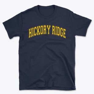 Hickory Ridge Elementary School Varsity Arch Basic T-Shirt