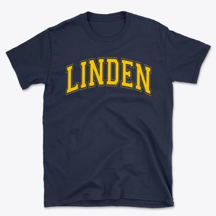 Linden Elementary School Varsity Arch Basic T-Shirt