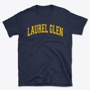 Laurel Glen Elementary School Varsity Arch Basic T-Shirt