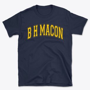B H Macon Elementary School Varsity Arch Basic T-Shirt