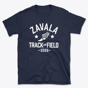 Zavala Elementary School Track and Field Basic T-Shirt