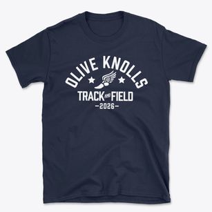 Olive Knolls Christian School Track and Field Basic T-Shirt