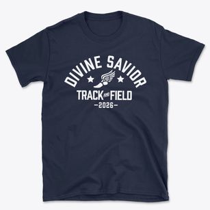 Divine Savior Academy - Sienna Track and Field Basic T-Shirt