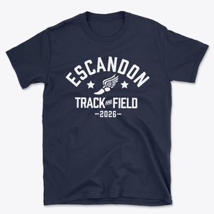 Escandon Elementary School Track and Field Basic T-Shirt