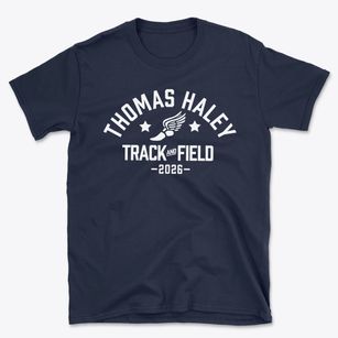 Thomas Haley Elementary School Track and Field Basic T-Shirt