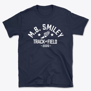 M.b. Smiley High School Track and Field Basic T-Shirt