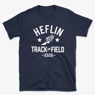 Heflin Elementary School Track and Field Basic T-Shirt