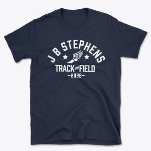 J B Stephens Elementary School Track and Field Basic T-Shirt