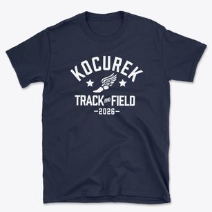 Kocurek Elementary School Track and Field Basic T-Shirt